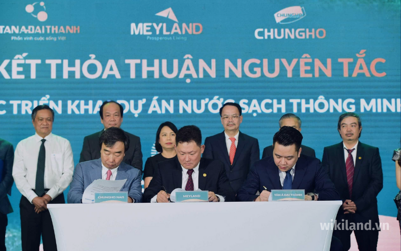 MEYLAND - Công Ty Tân Á Đại Thành ký kết hợp tác với các đối tác danh tiếng cùng phát triển dự án Meyhomes Capital Phú Quốc