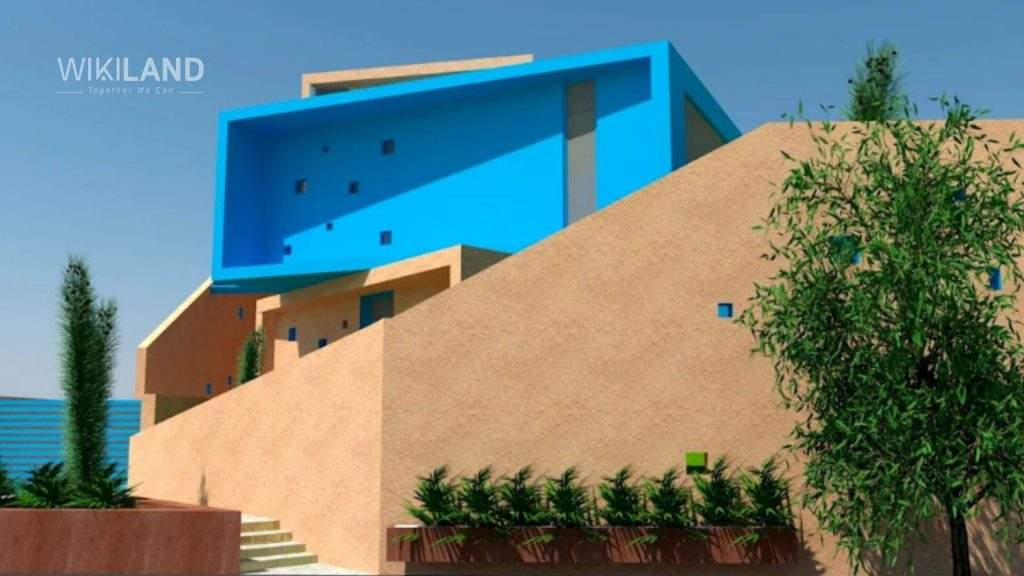 Ngôi nhà được thiết kế theo phong cách LEGO đầy màu sắc