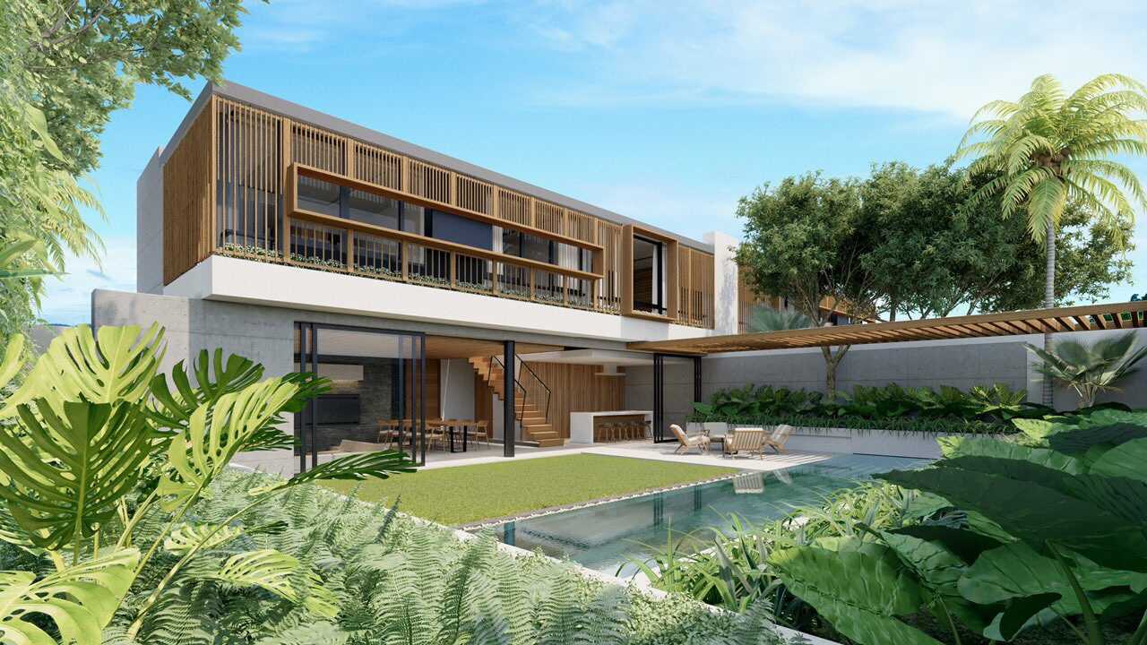 Dự án Sailing Club Villas Phu Quoc xây dựng theo phong cách phóng khoáng, hiện đại, hòa mình cùng thiên nhiên.