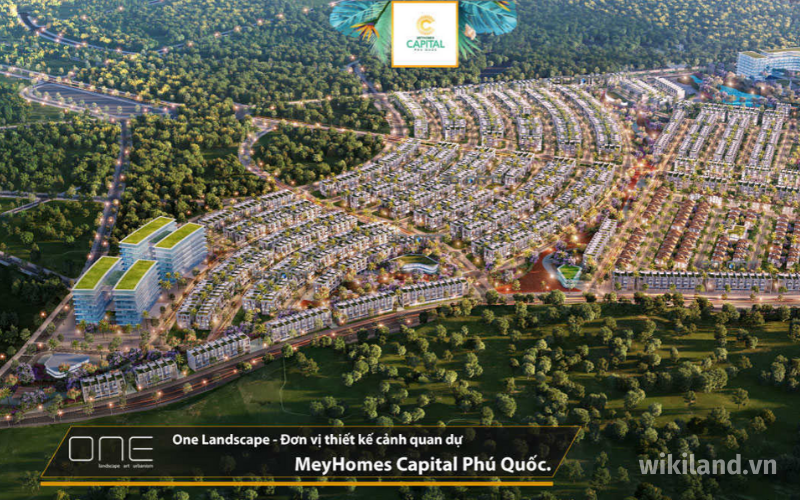 One Landscape - Đơn vị thiết kế cảnh quan MeyHomes Capital Phú Quốc.