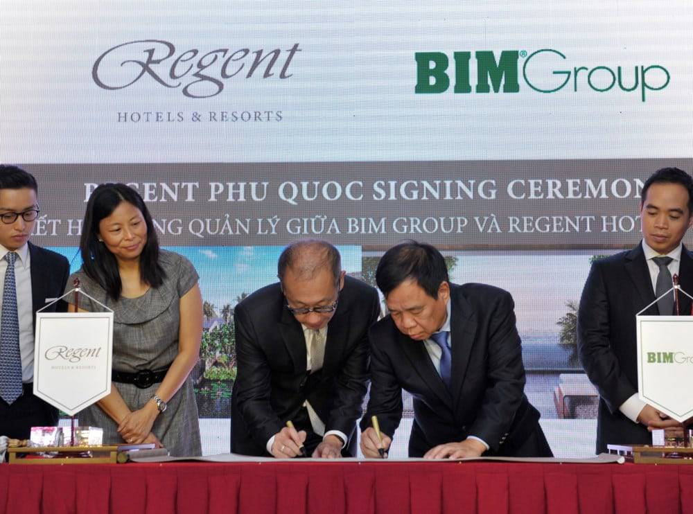 Regent Hotel, BIM Group hợp tác quản lý dự án Regent Phu Quoc - WikiLand