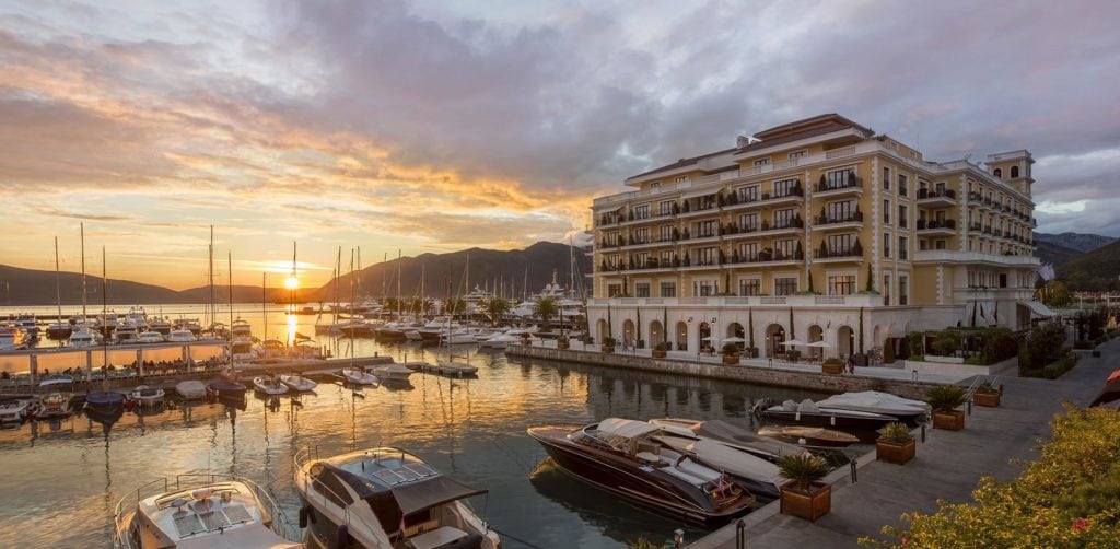 Regent Hotel Porto Montenegro.