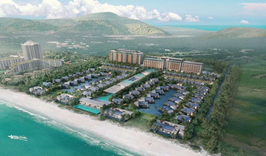 Toàn cảnh dự án Regent Residences Phu Quoc do BIM Group làm chủ đầu tư.