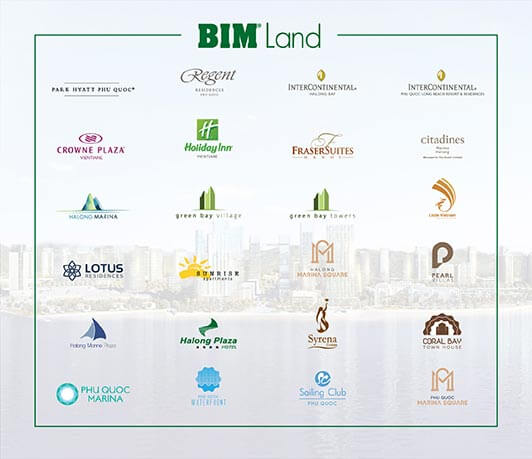 Logo các dự án của BIM Land