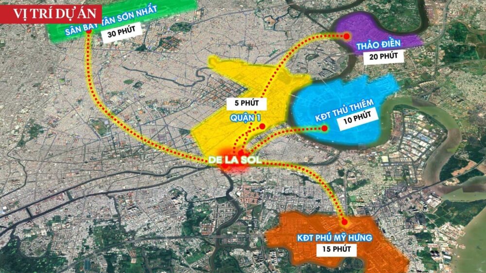 Kết nối dự án De La Sol Quận 4