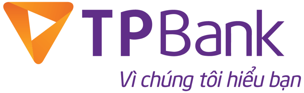 Logo Ngân hàng Thương mại Cổ phần Tiên Phong (TPBank) kèm Slogan