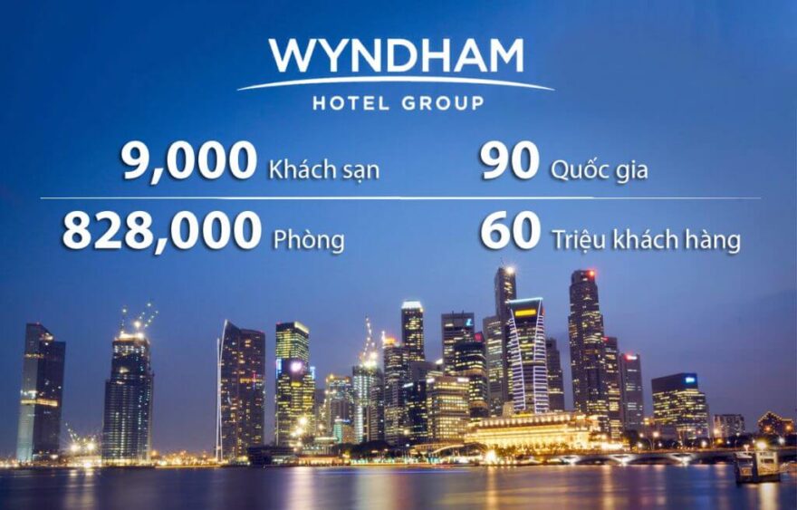Những con số ấn tượng của tập đoàn wyndham hotel group