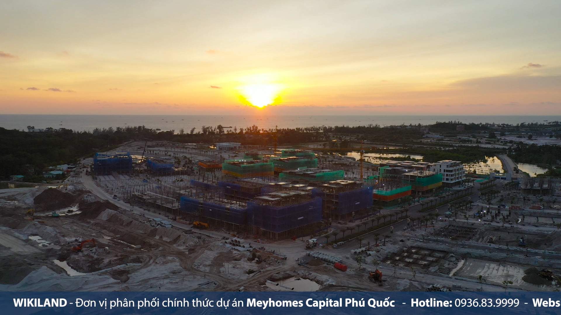 Cập nhật tiến độ dự án Meyhomes Capital Phú Quốc 04/10/2023