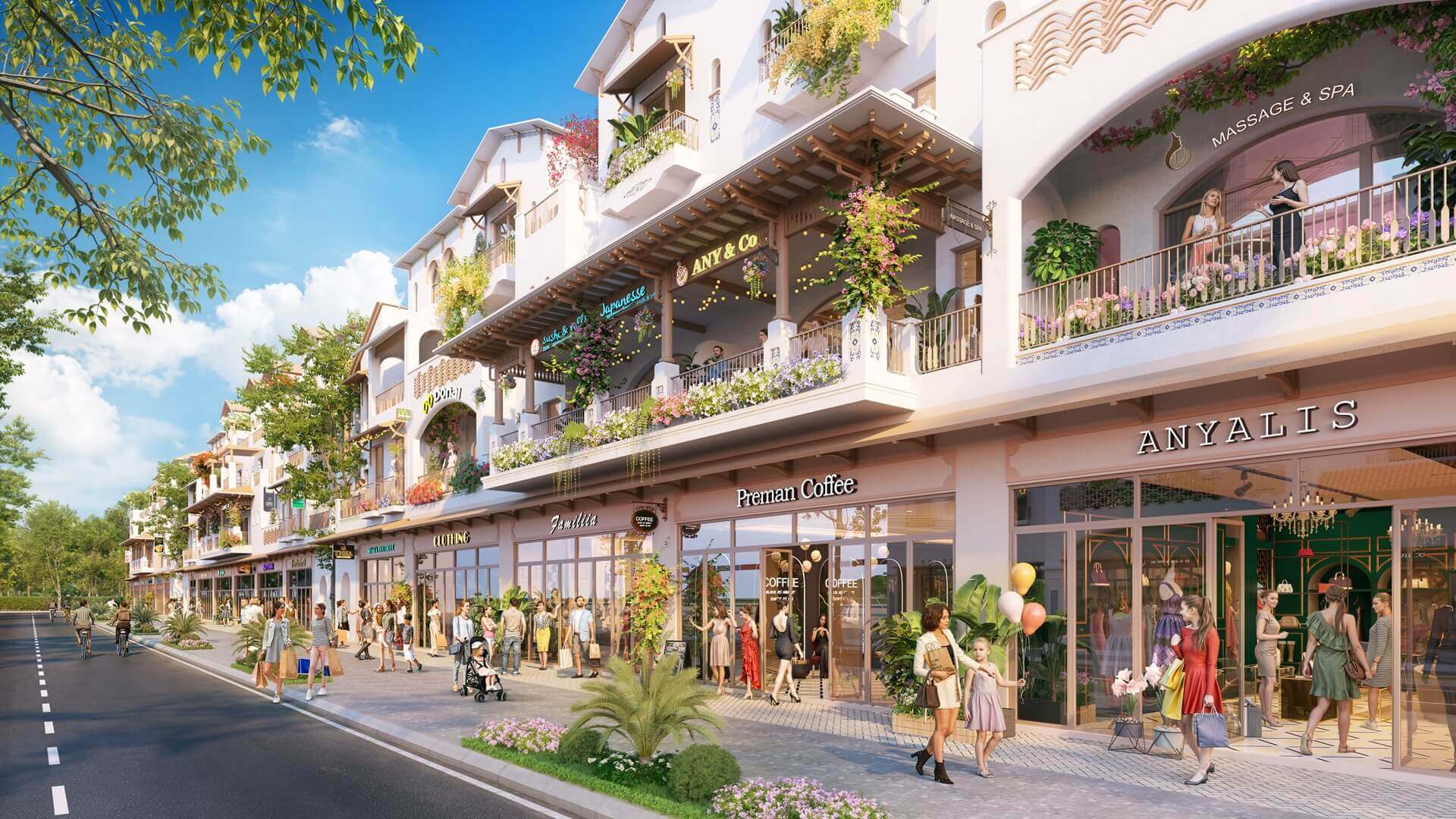 Nhà phố - Townhouse Blanca