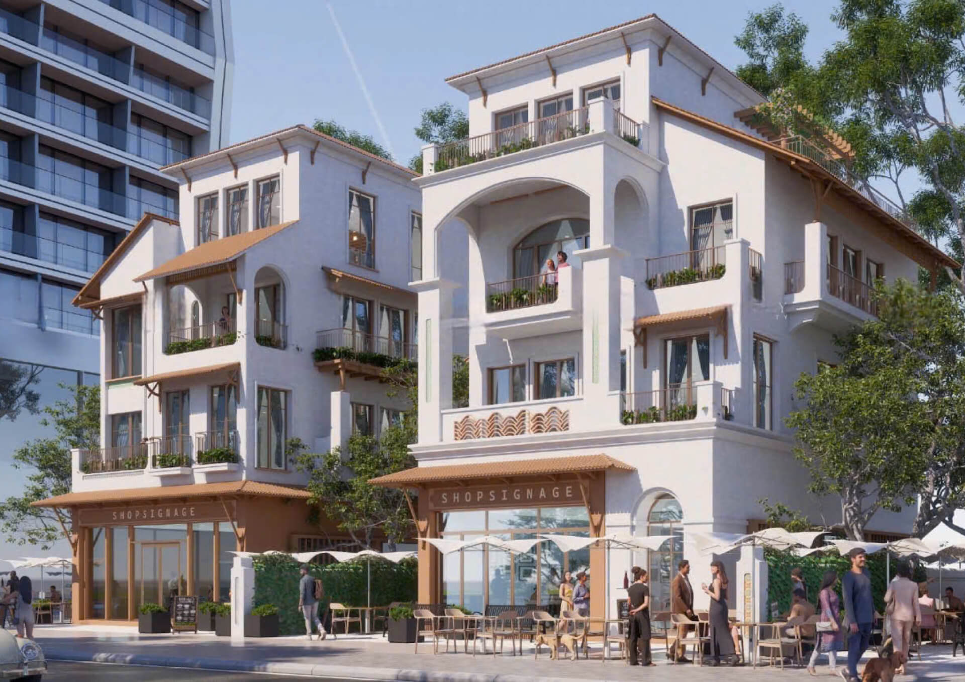 Phối cảnh Casa Grand Villa Blanca City
