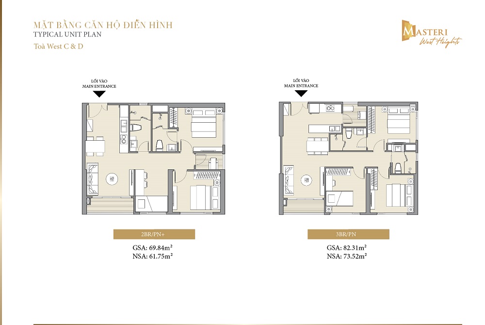 mặt bằng 2BR+-3BR Masteri West Heights