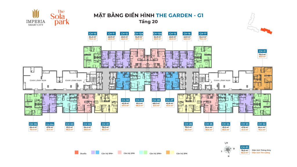 mặt bằng The Metro G3(3)