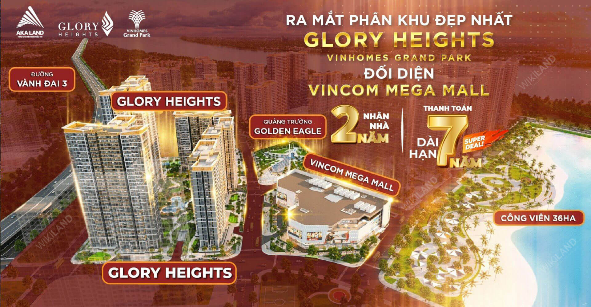 Chính sách thanh toán Glory Heights Vinhomes