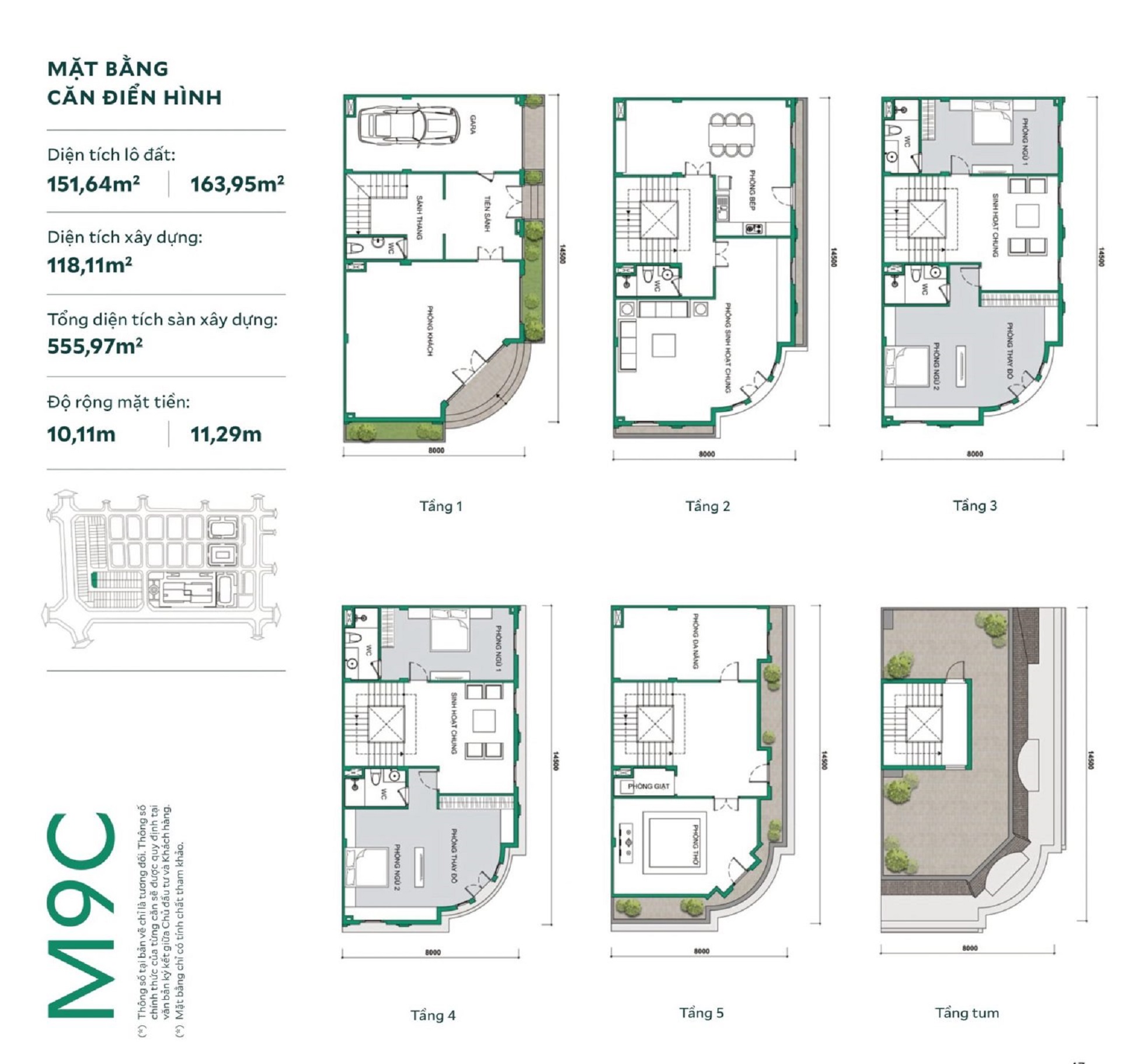 Thiến kế mẫu M9C Rue de Charme