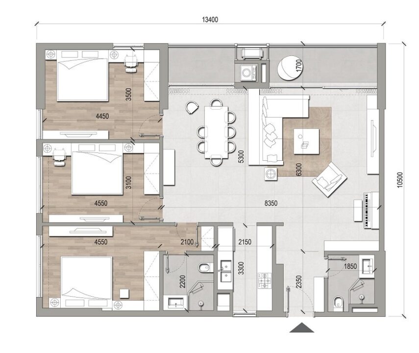 Căn 3pn 140m2 hanoi melody residences