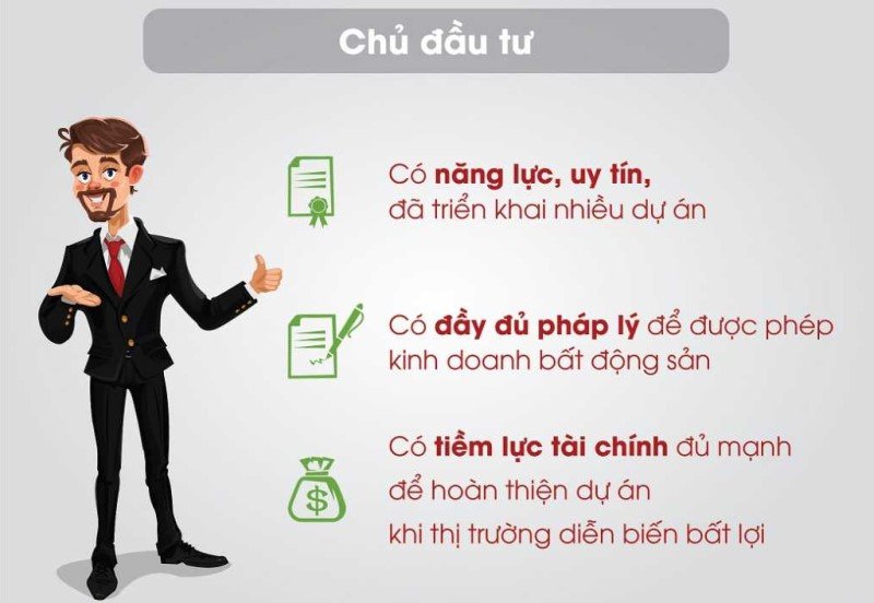 Tiêu chí chọn Chủ đầu tư Bất động sản uy tín