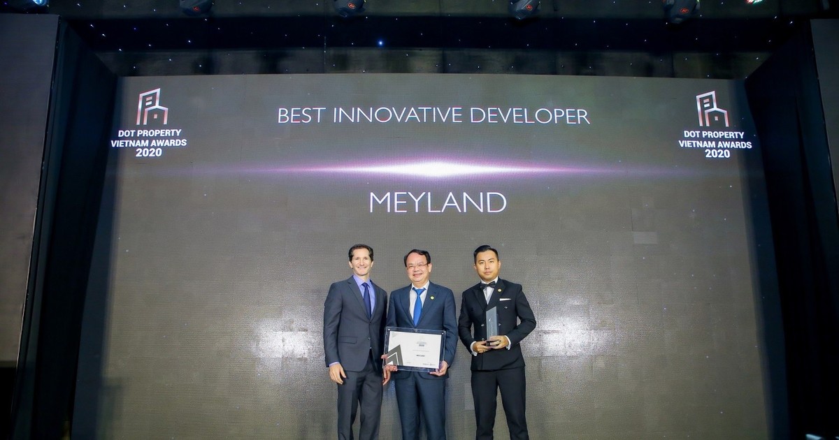 Meyland giành chiến thắng kép tại Dot Property Vietnam Awards 2020