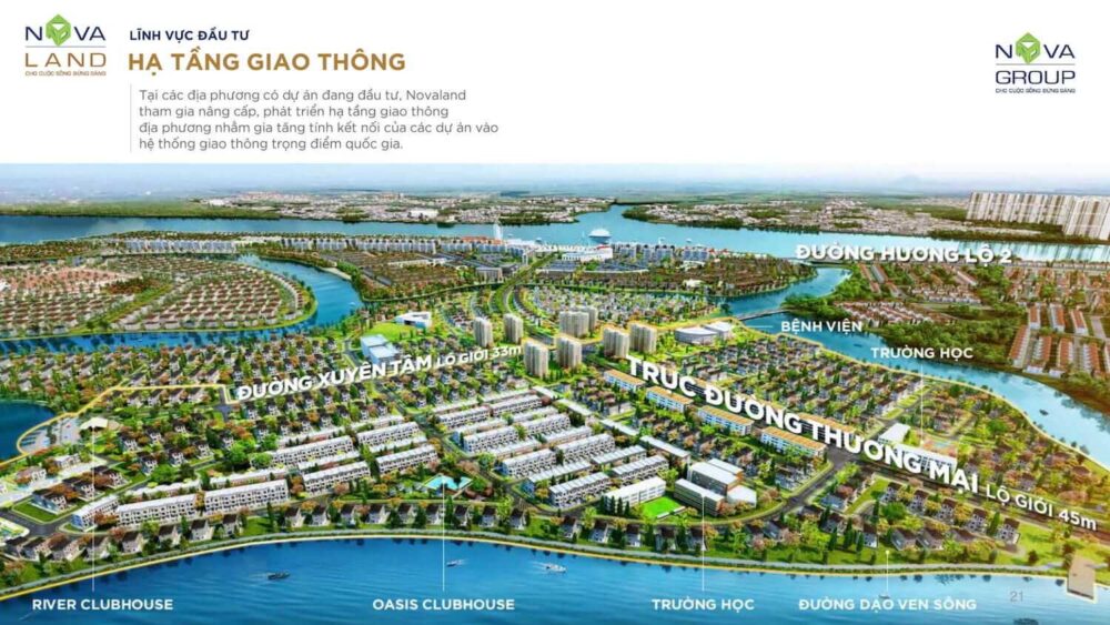 Novaland còn đầu tư vào lĩnh vực hạ tầng giao thông