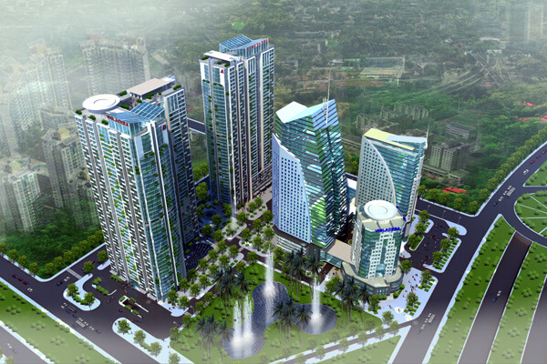 Phối cảnh dự án Viglacera Tower