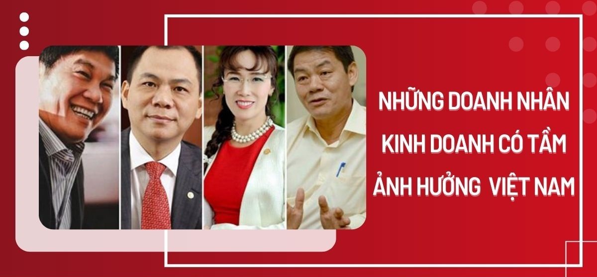 Những gương mặt doanh nhân Việt Nam tiêu biểu