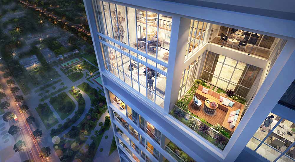 Căn hộ Penthouse tại dự án Vinhomes Skylake Phạm Hùng