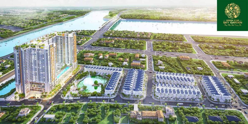 Phối cảnh dự án Green Star Sky Garden