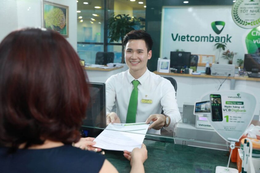 Thời gian làm việc của ngân hàng Vietcombank