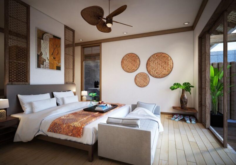Sản phẩm chính của khu nghỉ dưỡng Charm Hồ Tràm Resort là căn hộ, biệt thự, khách sạn