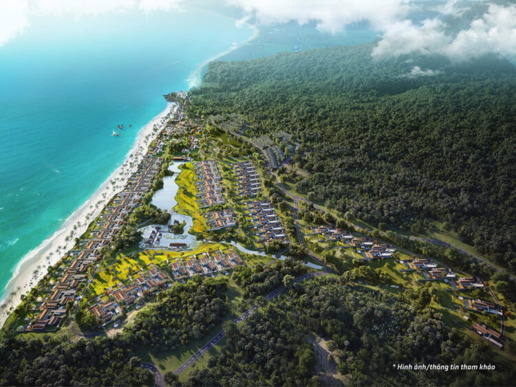 Địa thế phân tầng tự nhiên của dự án Park Hyatt Phú Quốc Residence