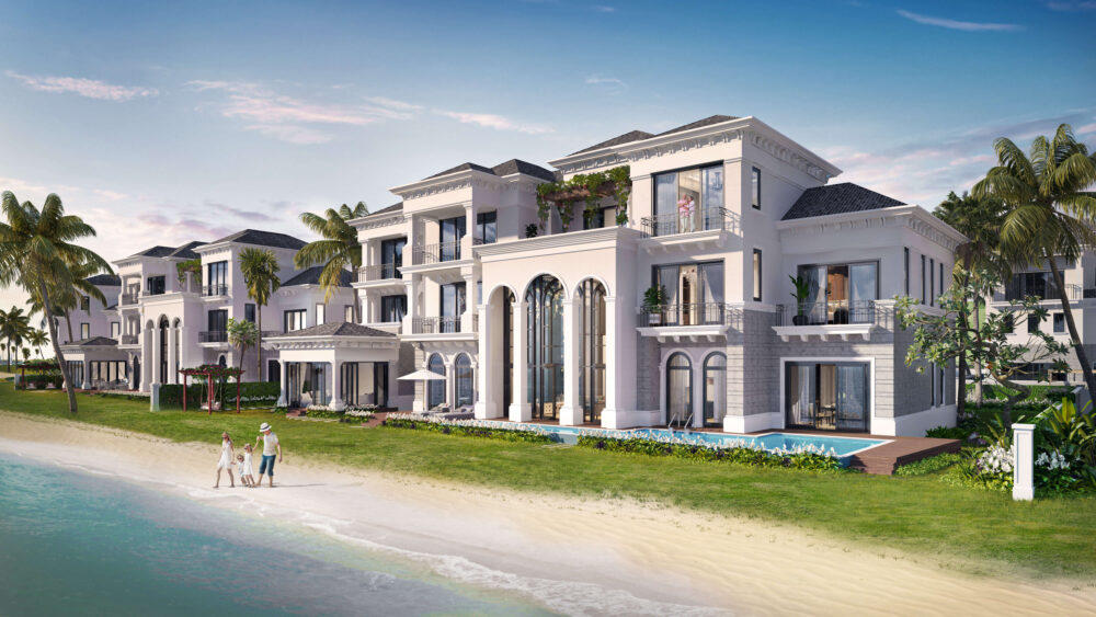 Phối cảnh clubhouse villas grand bay halong