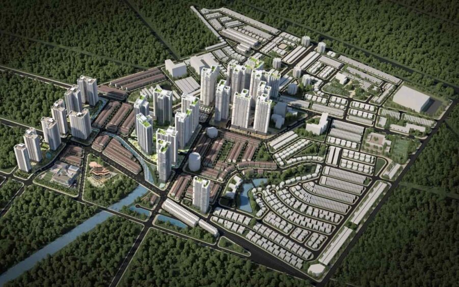 Phối cảnh dự án laimian city