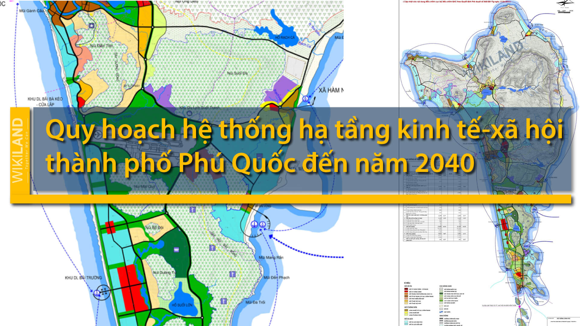 Quy hoạch hệ thống hạ tầng kinh tế-xã hội thành phố Phú Quốc, tỉnh Kiên Giang đến năm 2040