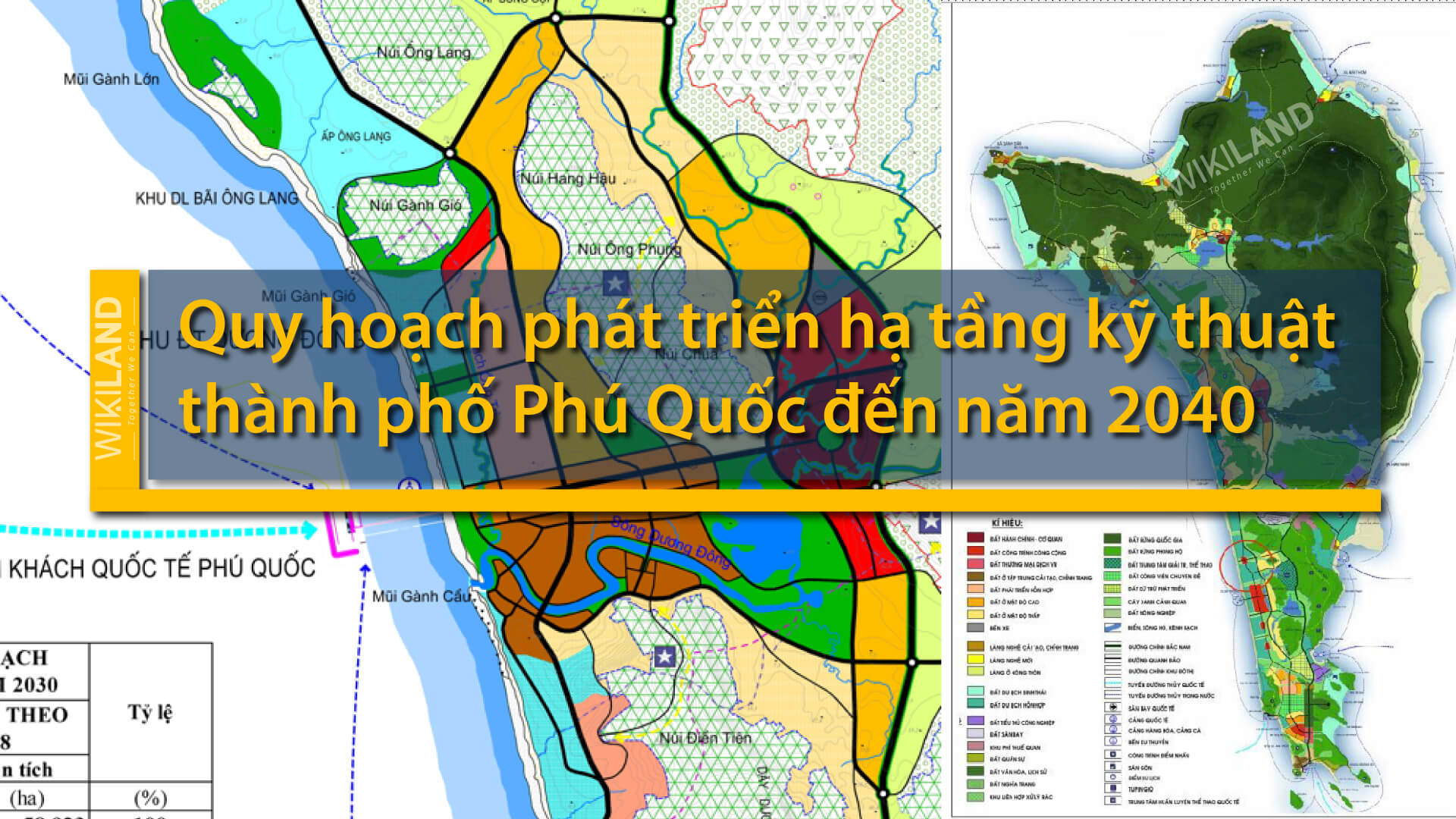 Quy hoạch phát triển hạ tầng kỹ thuật thành phố Phú Quốc đến năm 2040