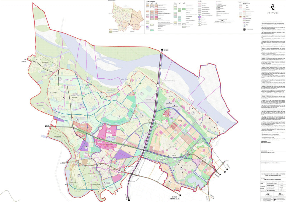 Quy hoạch huyện Đan Phượng, Hà Nội