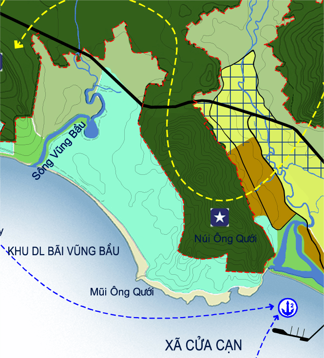 Quy hoạch sử dụng đất KDL Vũng Bàu