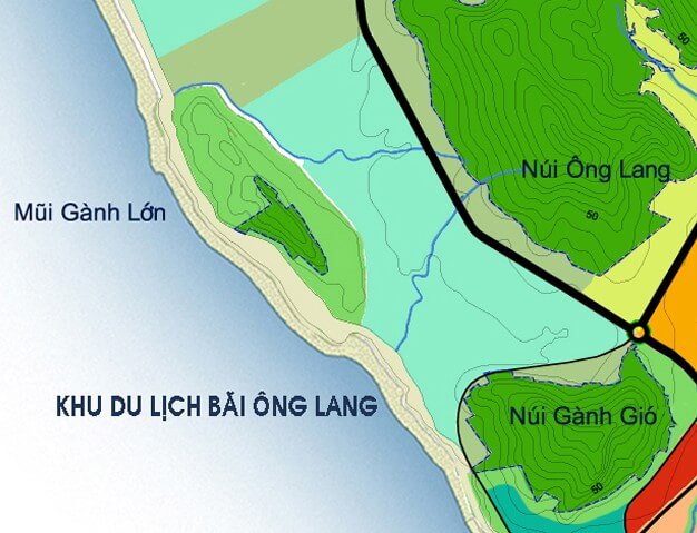 Quy hoạch sử dụng đất KDL Bãi Ông Lang