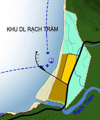 Quy hoạch sử dụng đất KDL Rạch Tràm