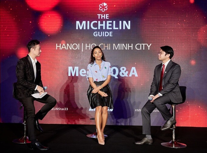 Hình ảnh sự kiện ra mắt Michelin Guide Việt Nam. 