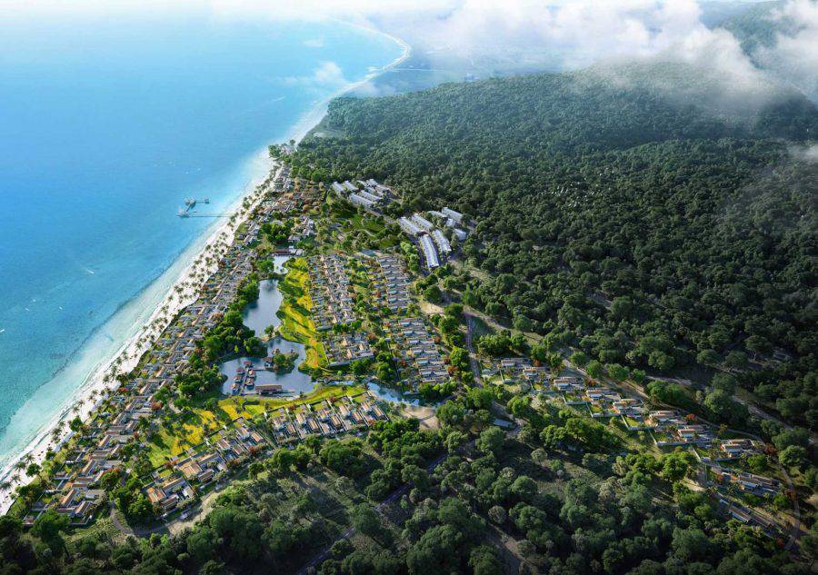 Phối cảnh tổng thể dự án Park Hyatt Phu Quoc