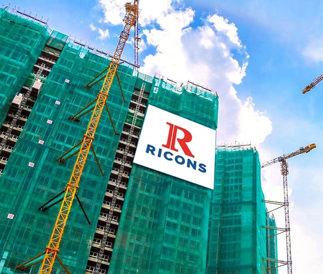 Ricons – nhà thầu xây dựng uy tín hàng đầu Việt Nam.