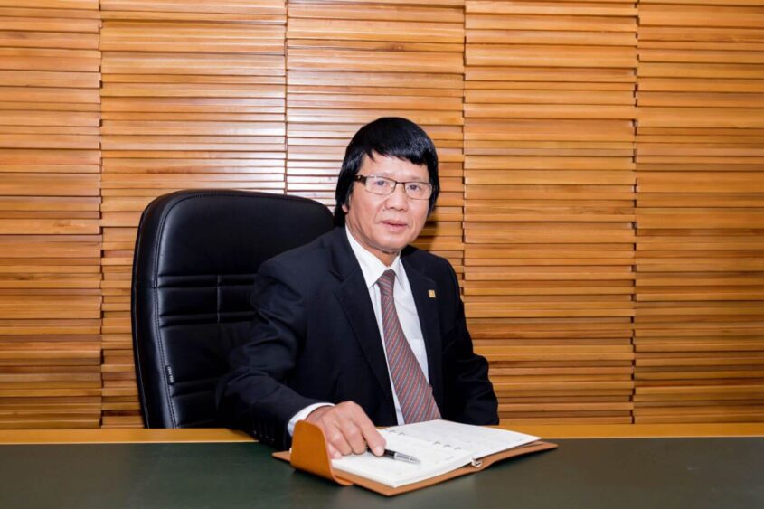 Doanh nhân Trần Nhật Thành hiện đang giữ vị trí Chủ tịch Hội đồng quản trị tại Tập đoàn Xây dựng DELTA.