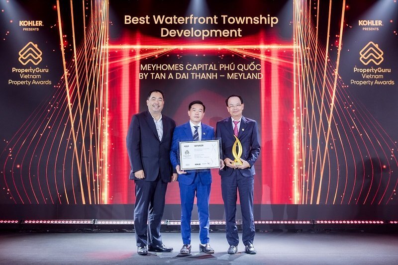 Meyhomes capital phú quốc nhận giải tại propertyguru vietnam property awards 2023